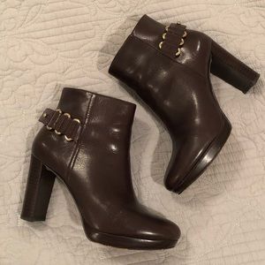 Brown Leather Boots
